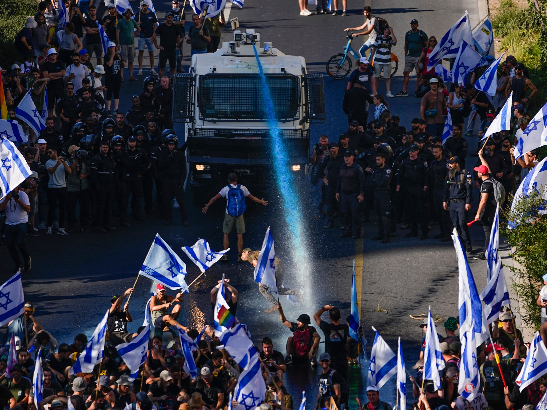 Pengunjuk Rasa Israel Bersumpah Untuk Melanjutkan RUU Kehakiman |  Berita Protes