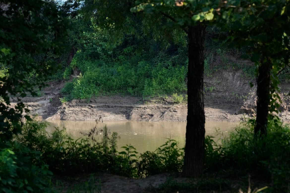 Graball Landing, the spot where Emmett Till's body was pulled from the Tallahatchie River