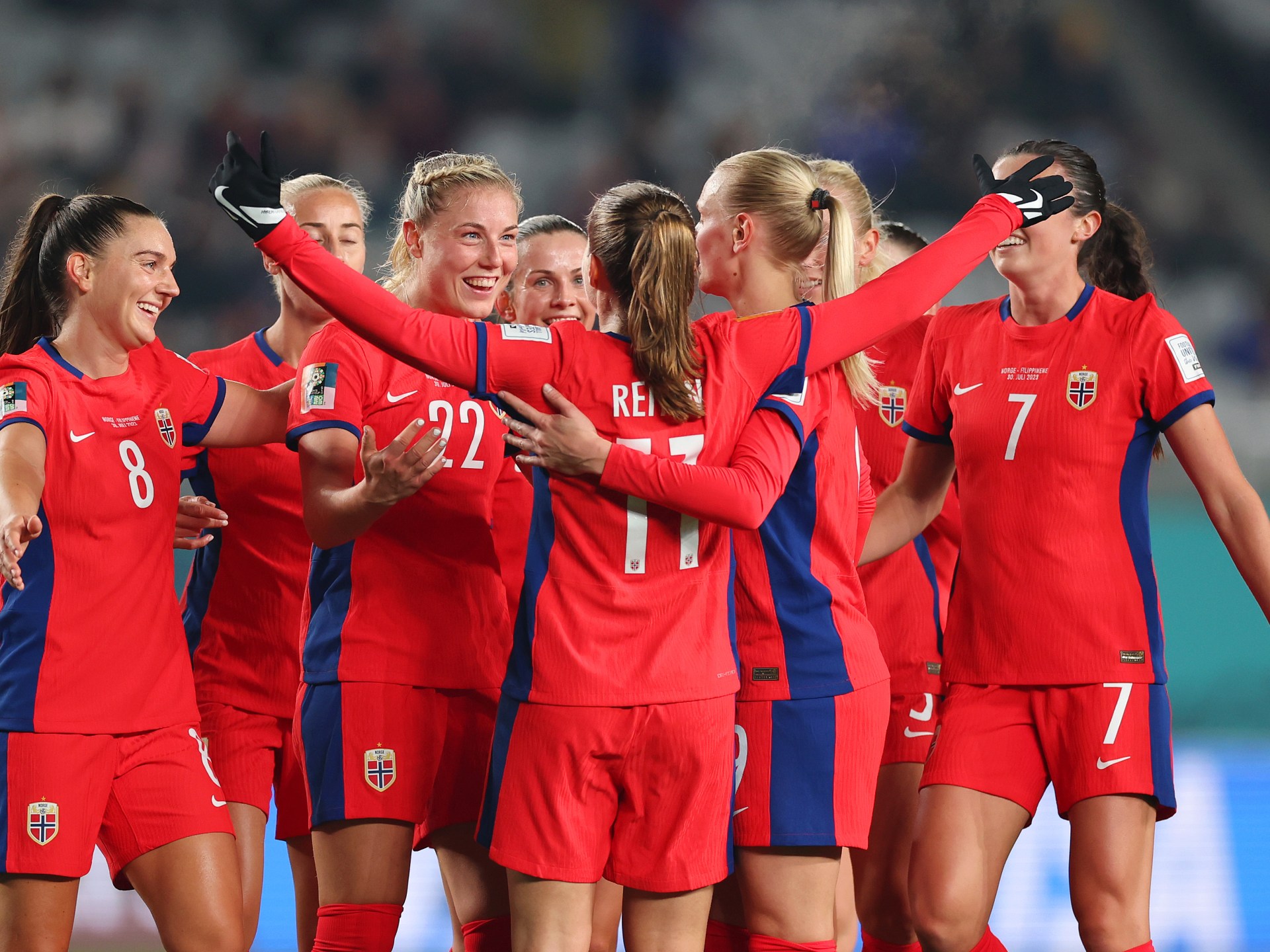 La Norvège se qualifie pour les huitièmes de finale de la Coupe du monde féminine après avoir battu les Philippines |  Actualités Coupe du Monde Féminine