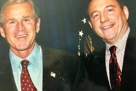 George W Bush and Reverend Rob Schenck