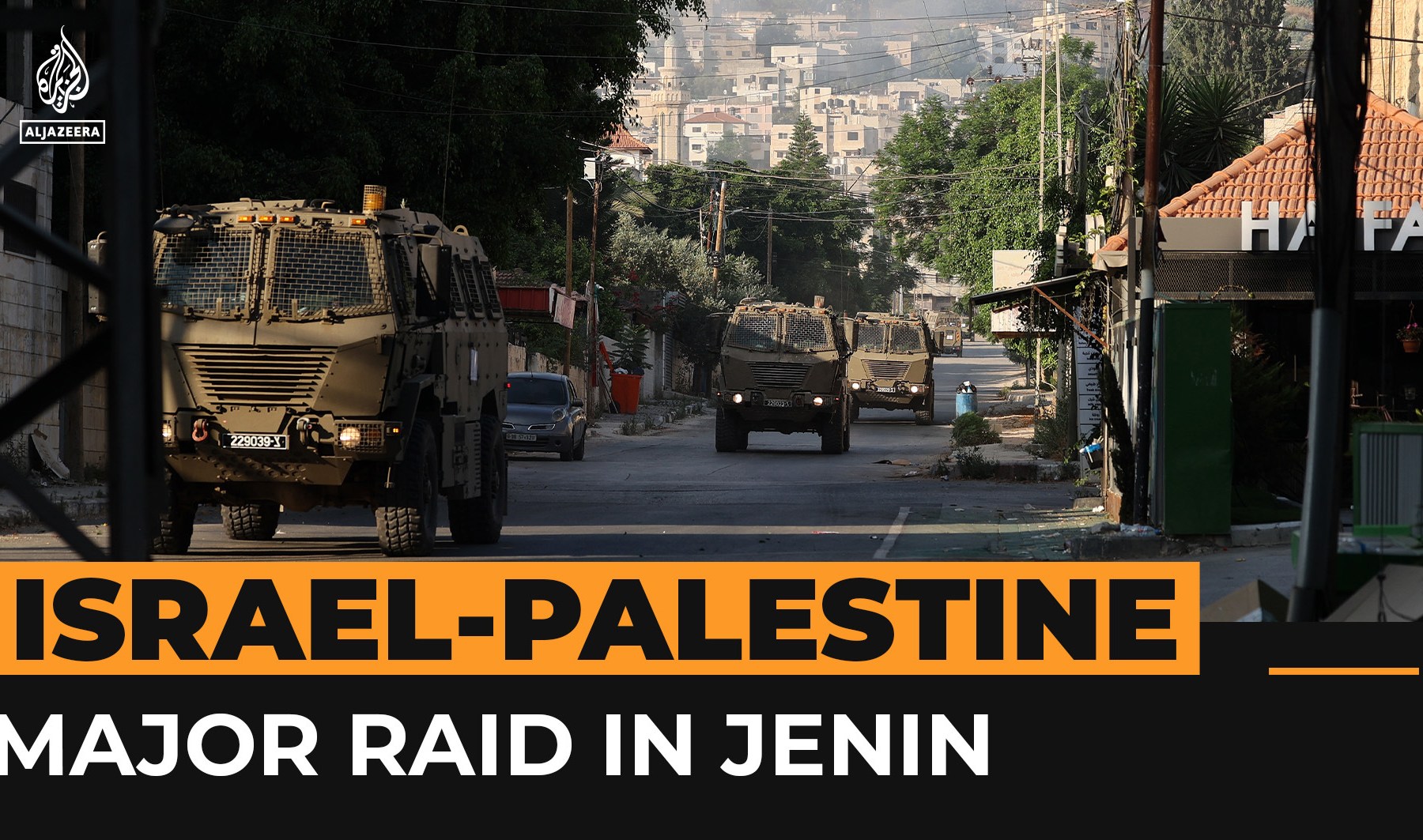 Eight Palestinians killed as Israel launches air attacks on Jenin