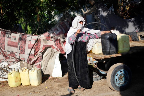 Въоръжаване на водата в Палестина