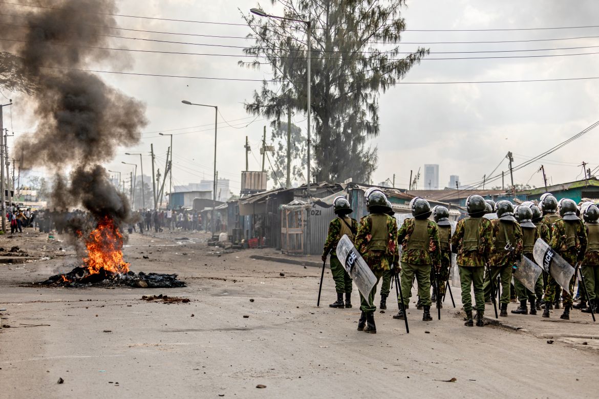 A wave of protests rocked Kenya’s capital city Nairobi on Wednesday, July 12.