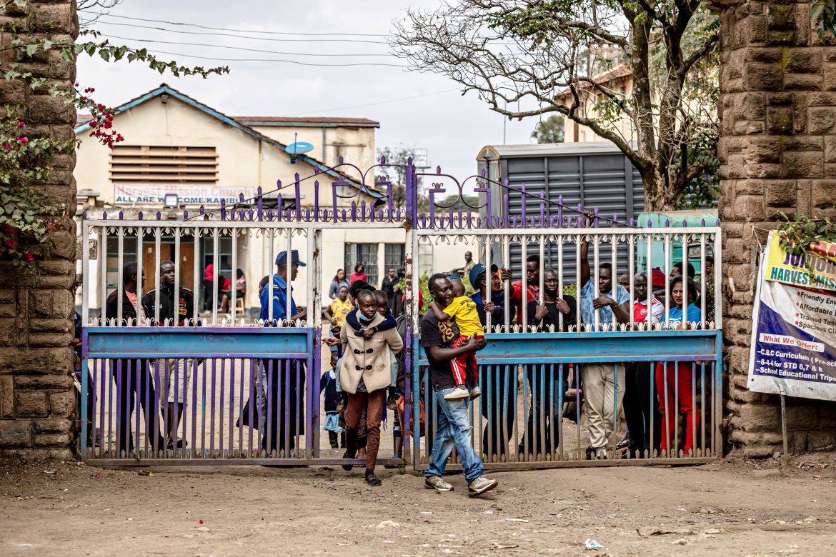 Across the city, residents struggled to get on with their day and businesses remained closed over fears of violence and looting.