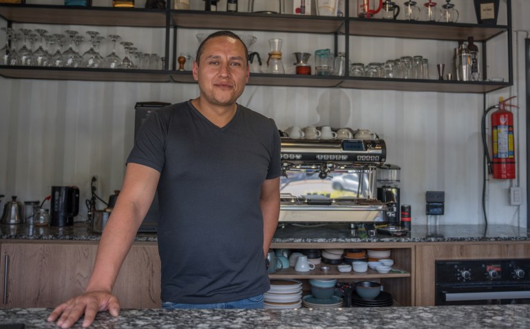 Guillermo Ortiz, 37, small business owner in Quito, Ecuador