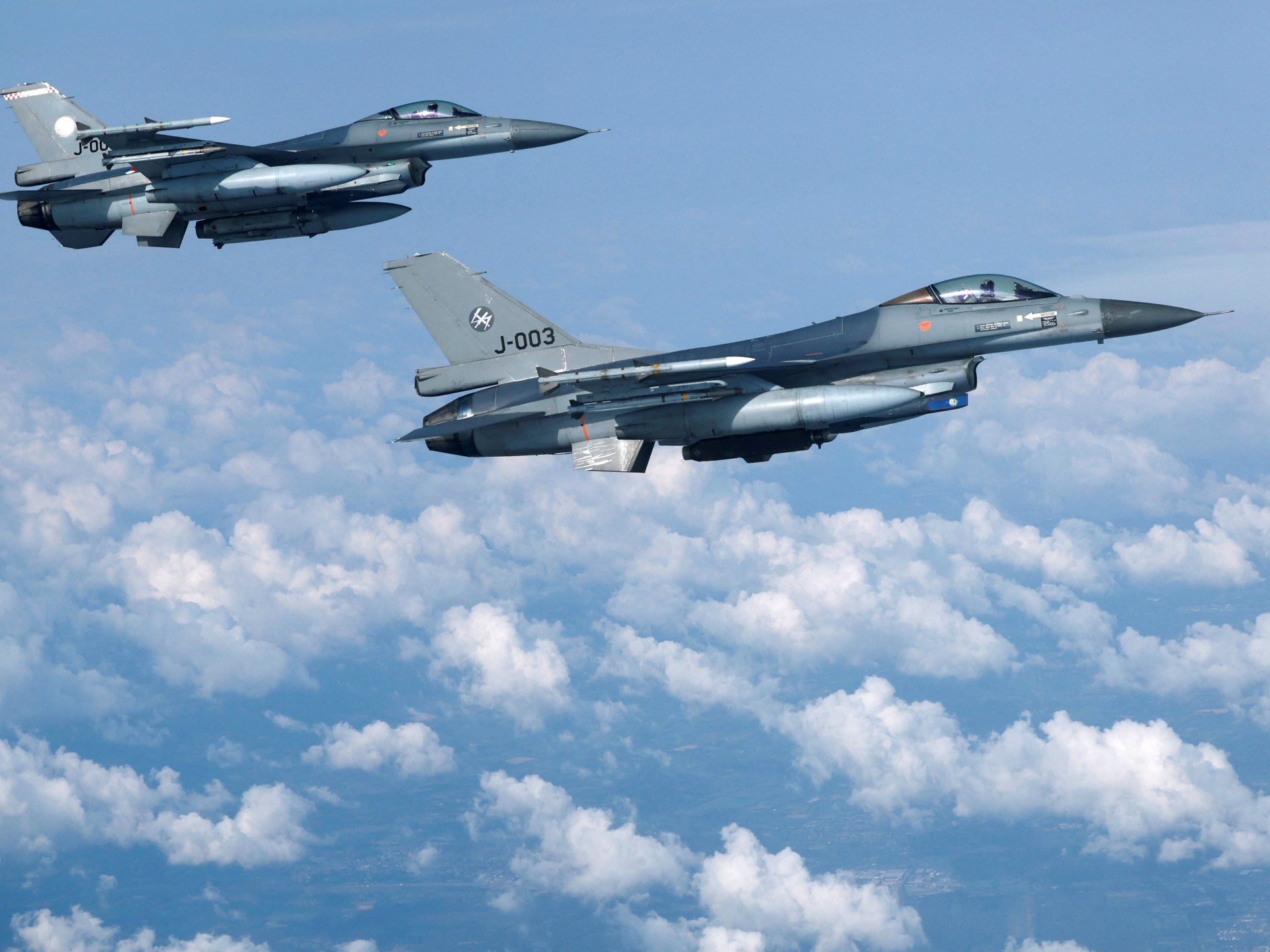Estados Unidos entrenará a pilotos ucranianos para volar F-16 a partir del próximo mes |  Noticias de la guerra ruso-ucraniana.