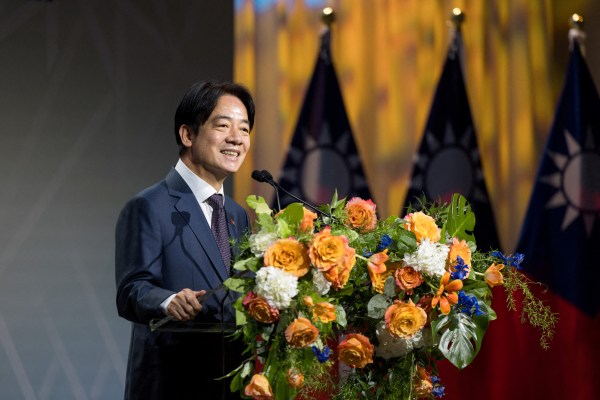 Вицепрезидентът на Тайван заяви, че самоуправляващият се остров няма да