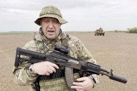 Yevgeny Prigozhin, chief of Russian private mercenary group Wagner
