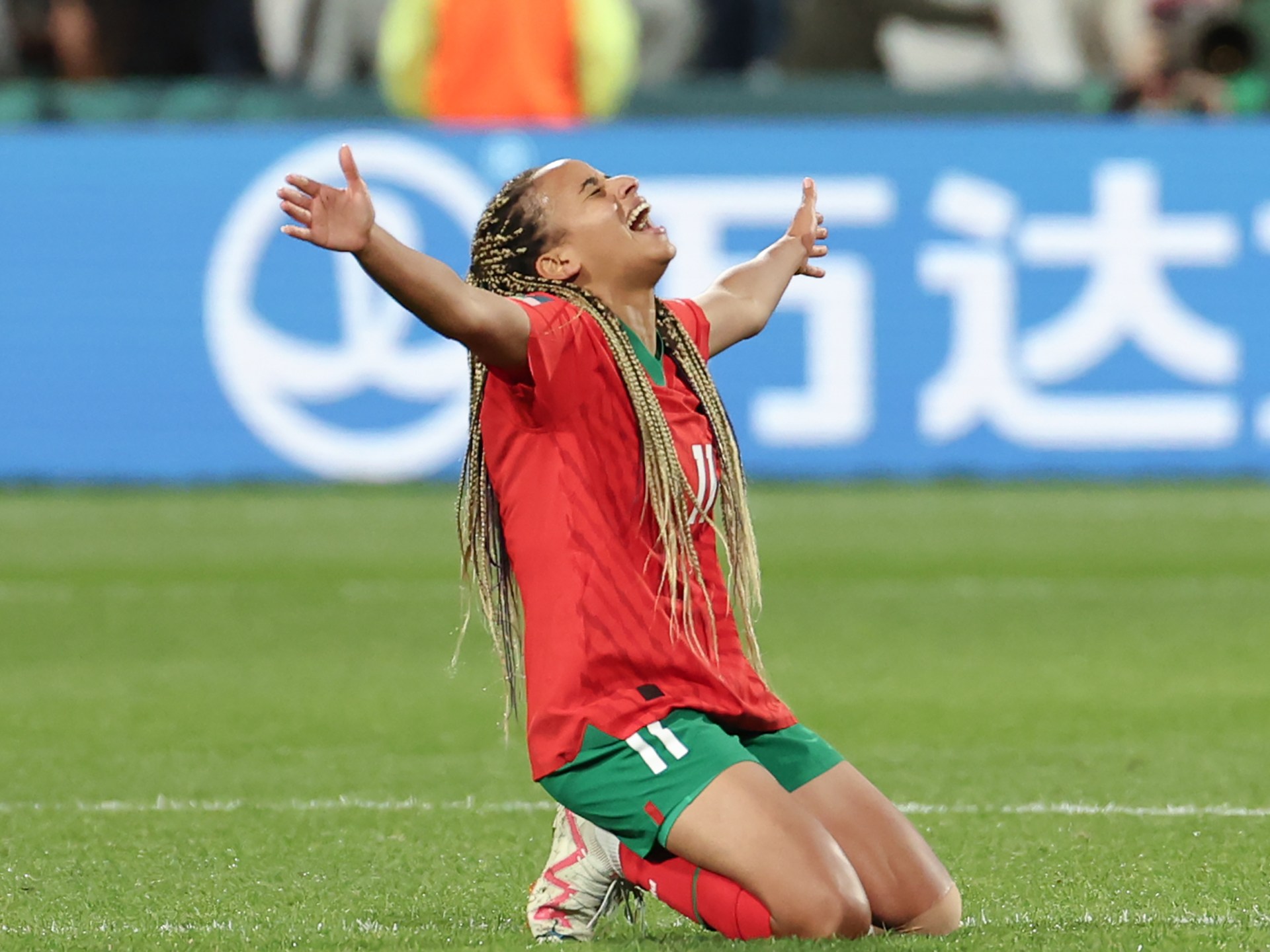 Kegembiraan Maroko sebagai tim nasional membuat sejarah di Piala Dunia Wanita |  Berita Piala Dunia Wanita