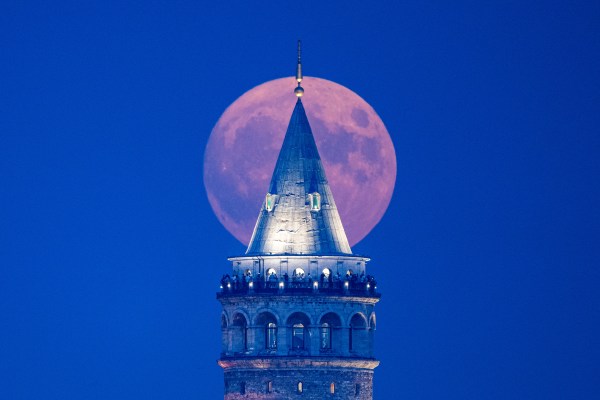 Снимки: Рядка супер синя луна изгрява и осветява небесата по целия свят