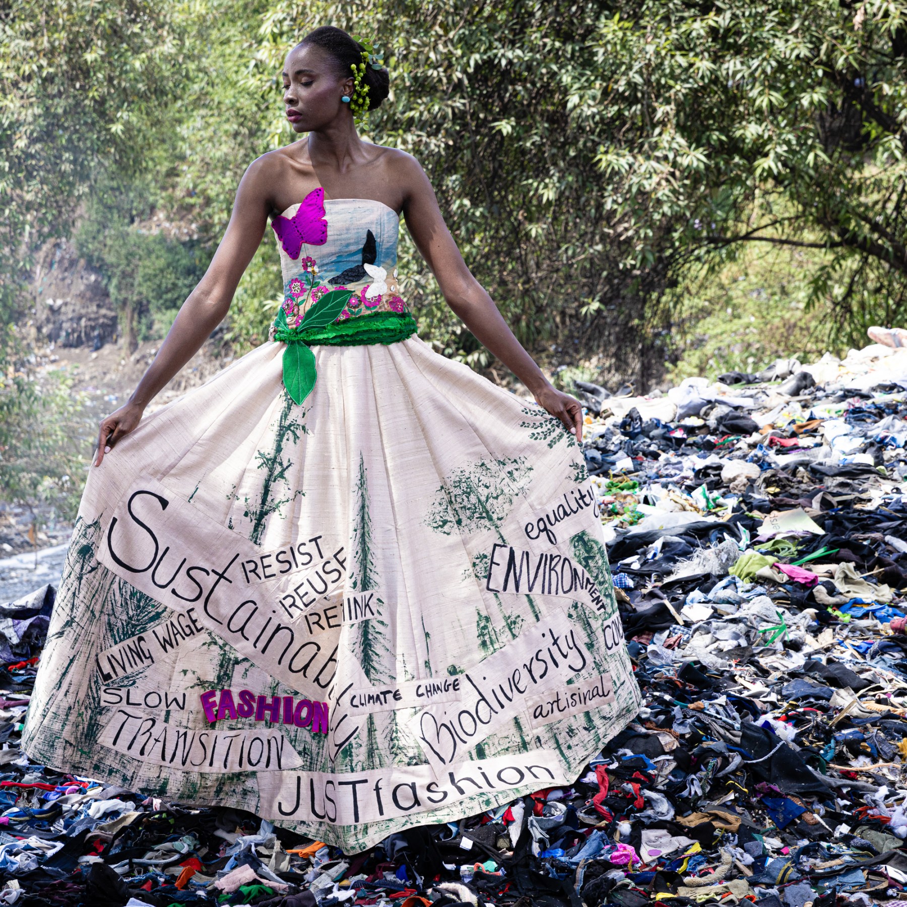 Kenyan designers make fashion statement against textile waste, Fashion  Industry