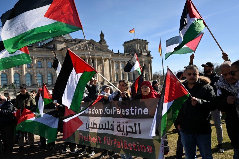 Pro-Palestine rally in Berlin