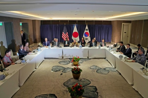 Вашингтон окръг Колумбия – Лидерите на Южна Корея Япония и