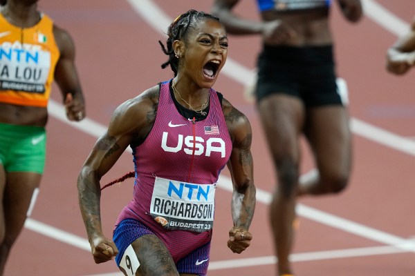 Ричардсън спечели златото за САЩ на 100 метра на Световното първенство по лека атлетика