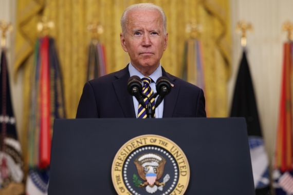 US President Joe Biden delivers speech on Afghanistan