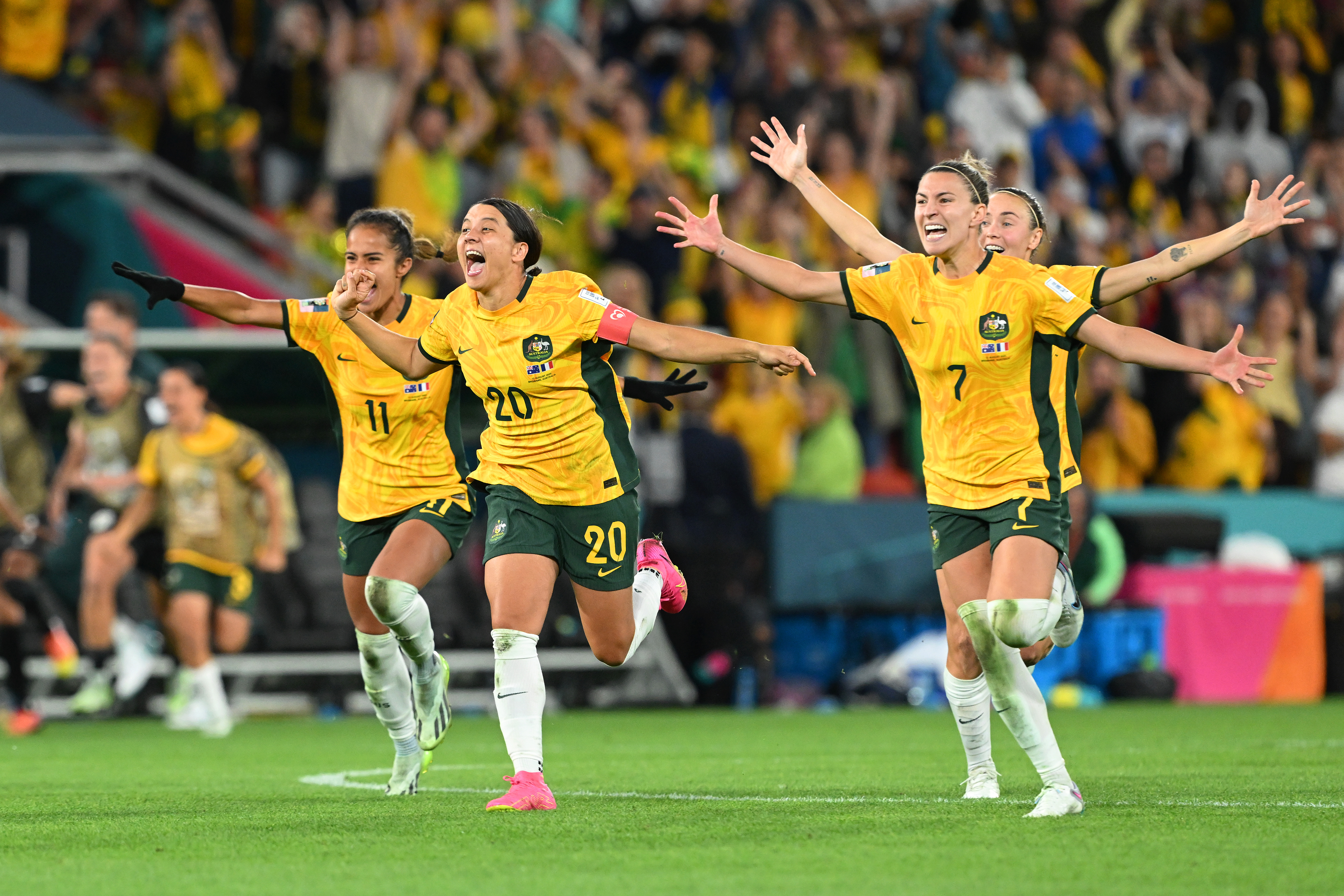 Australia beat France in penalty shootout thriller to reach World