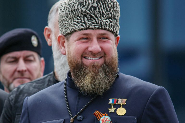 Chefe da República Chechena Ramzan Kadyrov