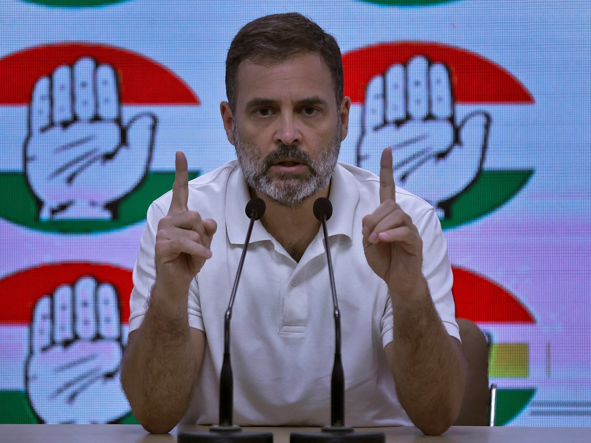 India’s Congress says $25m frozen by tax department ahead of election