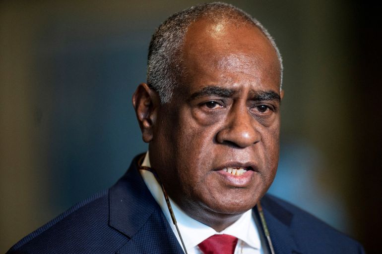 Former Vanuatu Prime Minister Ishmael Kalsakau