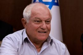 Israeli Tourism Minister Haim Katz, in Jerusalem on August 27, 2023 [File: Menahem Kahana/Reuters]