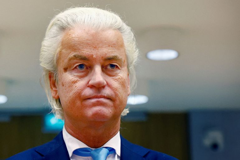 Dutch far-right politician Geert Wilders