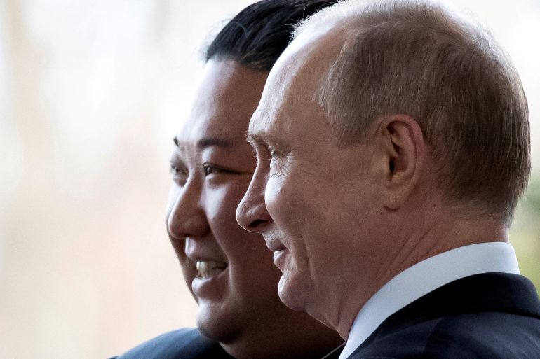 North Korea-Russia leaders