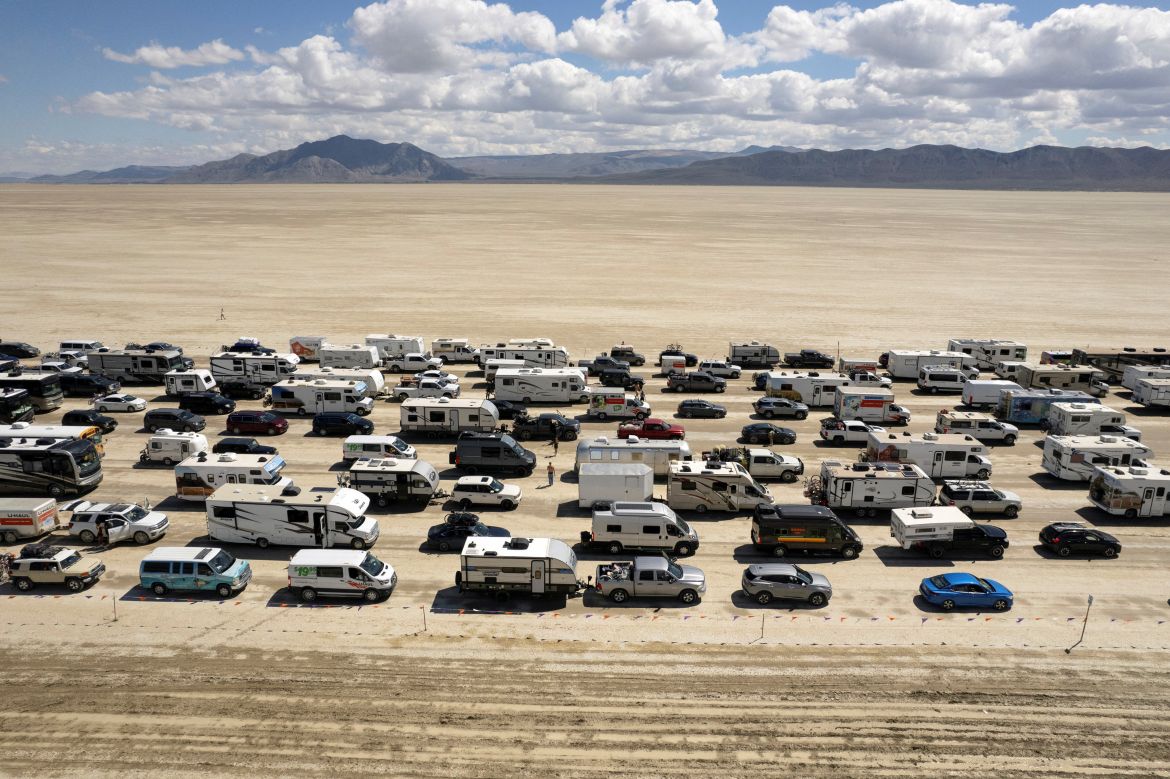 Burning Man attendees