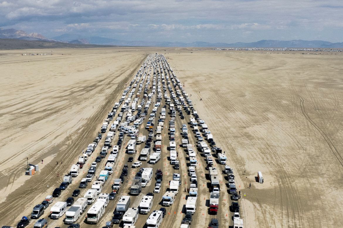 Burning Man attendees