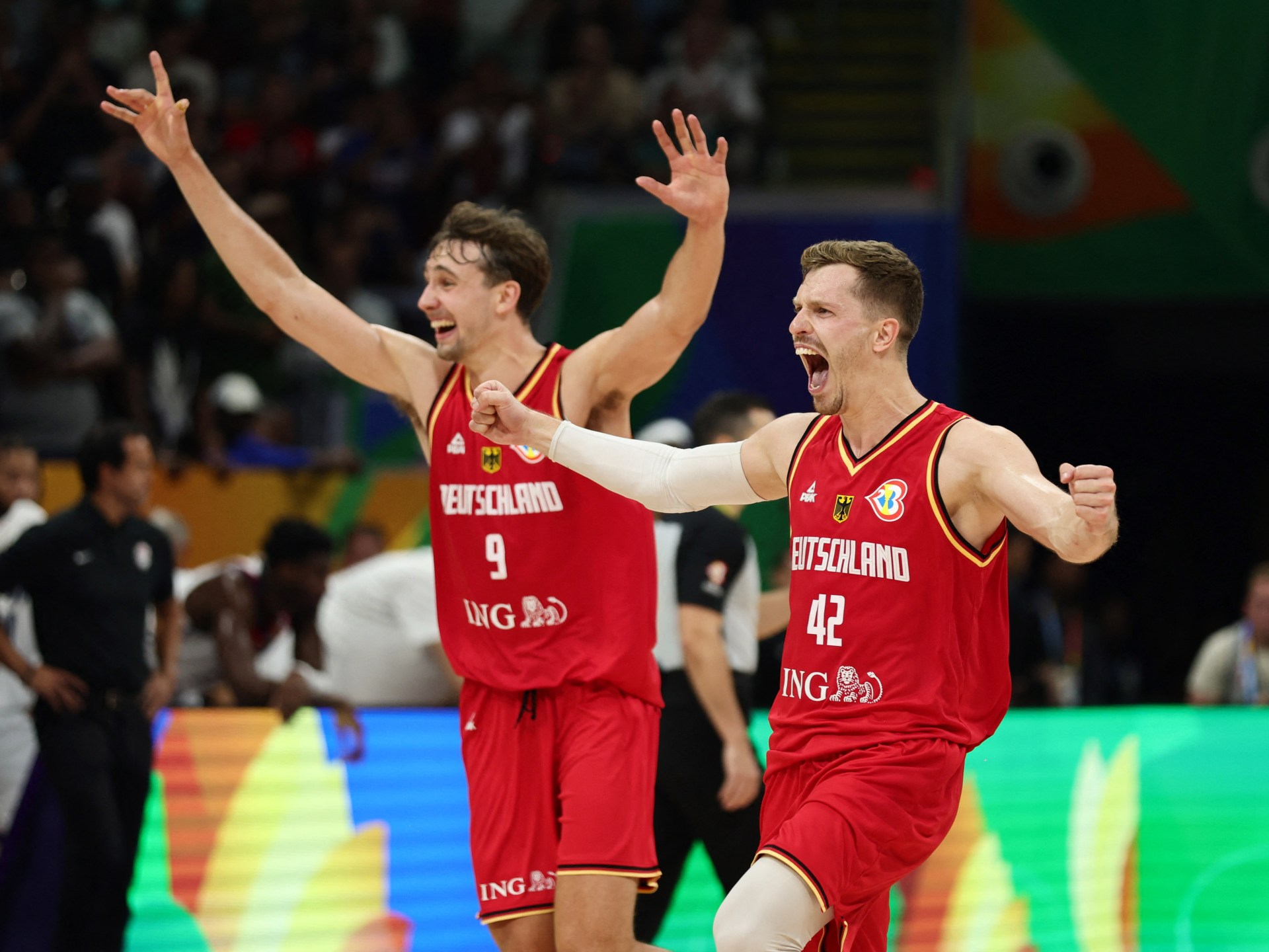 Deutschland verblüfft die USA und qualifiziert sich für das Finale der Basketball-Weltmeisterschaft |  Basketball-Neuigkeiten