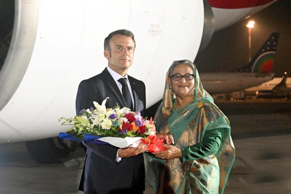 Макрон посещава Бангладеш, за да „консолидира“ индо-тихоокеанския тласък на Франция