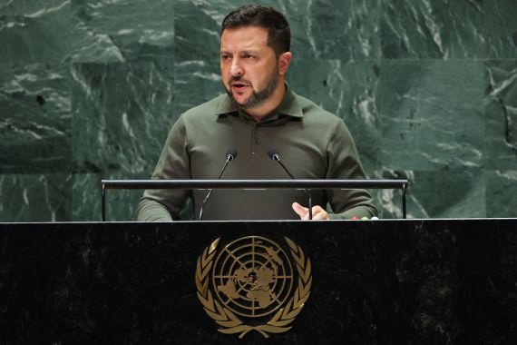 Zelenskyy da Ucrânia condena ‘agressão’ russa na Assembleia Geral da ONU