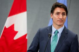 &#39;There are credible reasons to believe that agents of the government of India were involved in the killing of a Canadian on Canadian soil,&#39; Canadian Prime Minister Justin Trudeau says [Mike Segar/Reuters]