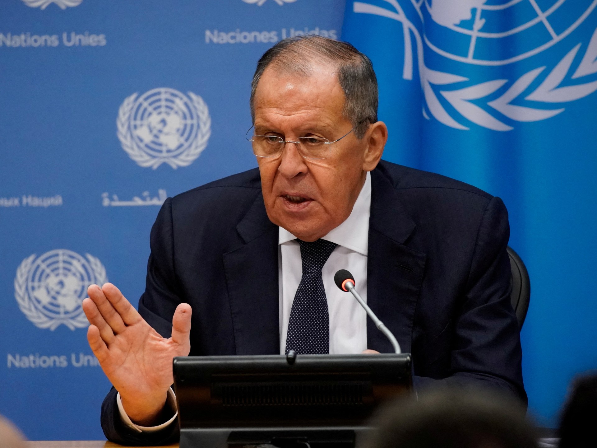 Rosyjski Ławrow odrzuca amerykańską propozycję wznowienia rozmów w sprawie broni nuklearnej  Wiadomość o wojnie rosyjsko-ukraińskiej