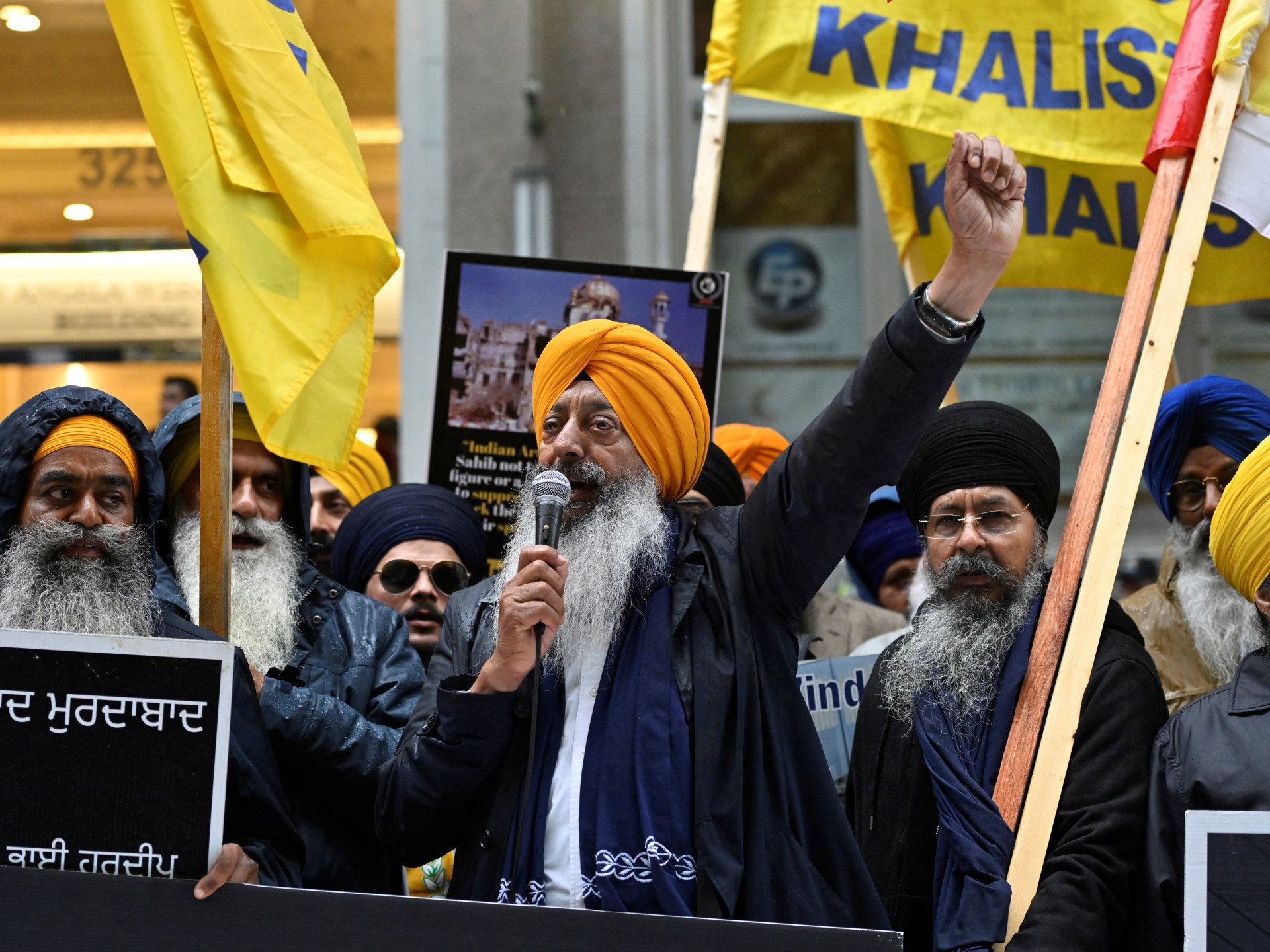 Canadian Sikhs protest against India gov’t over Hardeep Singh Nijjar murder