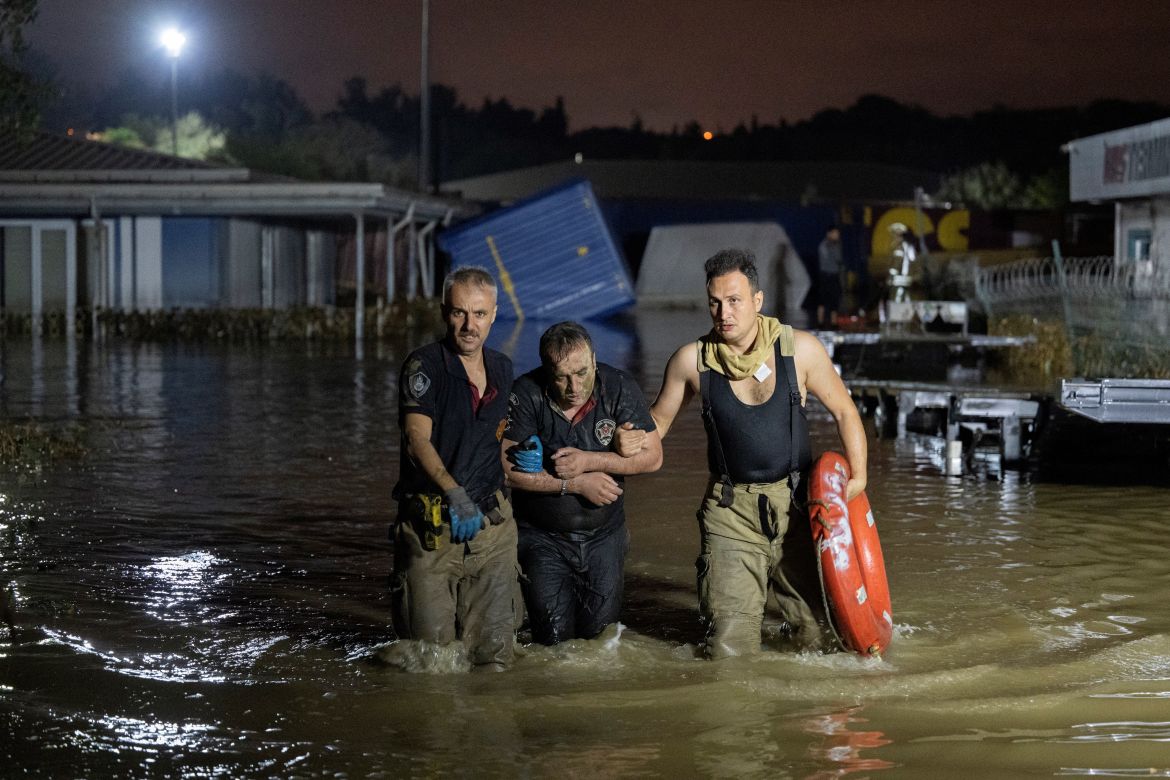 Severe rainstorms trigger flooding in Greece, Turkey and Bulgaria