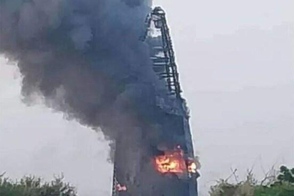 Пожар поглъща емблематичната Greater Nile Petroleum Operating Company в Хартум
