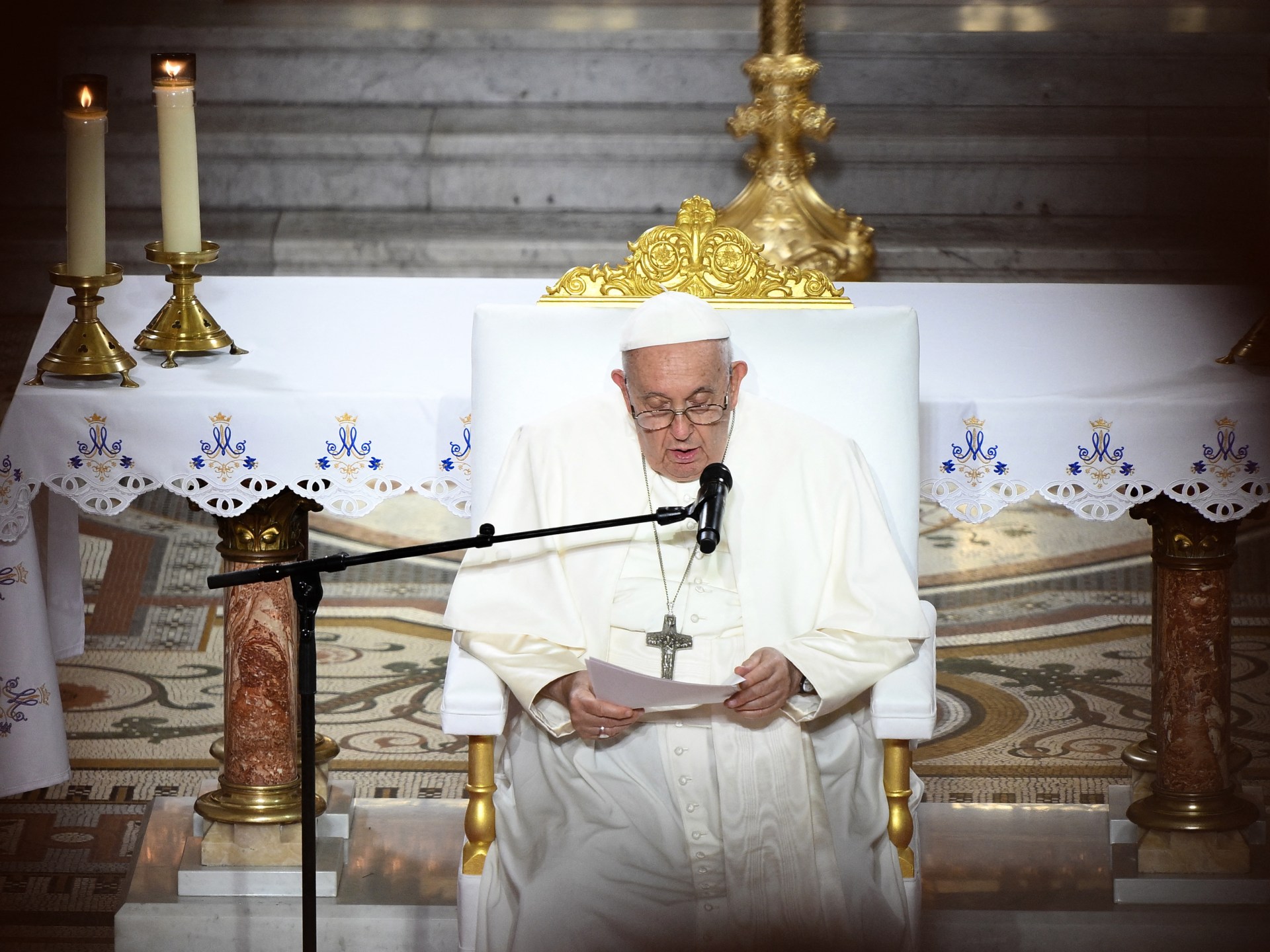 Pope slams ‘indifference’ towards migrants arriving in Europe by sea | Migration News