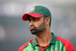 Bangladesh&#39;s Tamim Iqbal is one of several high-profile players who will miss the 2023 Cricket World Cup [File: A.M. Ahad/AP]