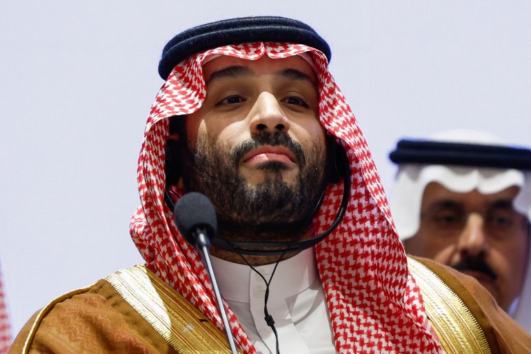 Saudi Arabian Crown Prince Mohammed bin Salman Al Saud attends Partnership for Global Infrastructure and Investment event on the day of the G20 summit in New Delhi, India
