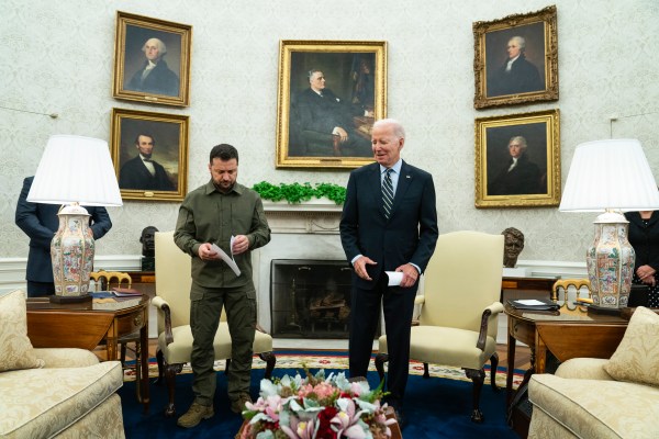 Украинският президент Володимир Зеленски направи второто си посещение във Вашингтон