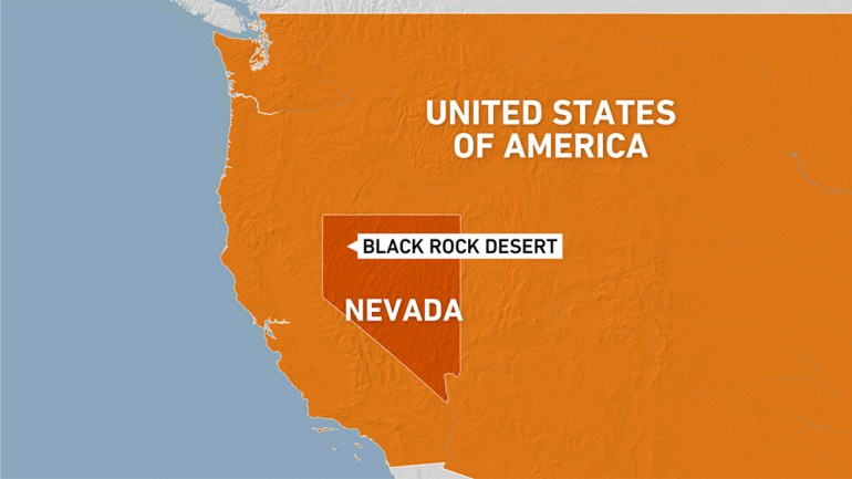 Ville de Black Rock - Nevada