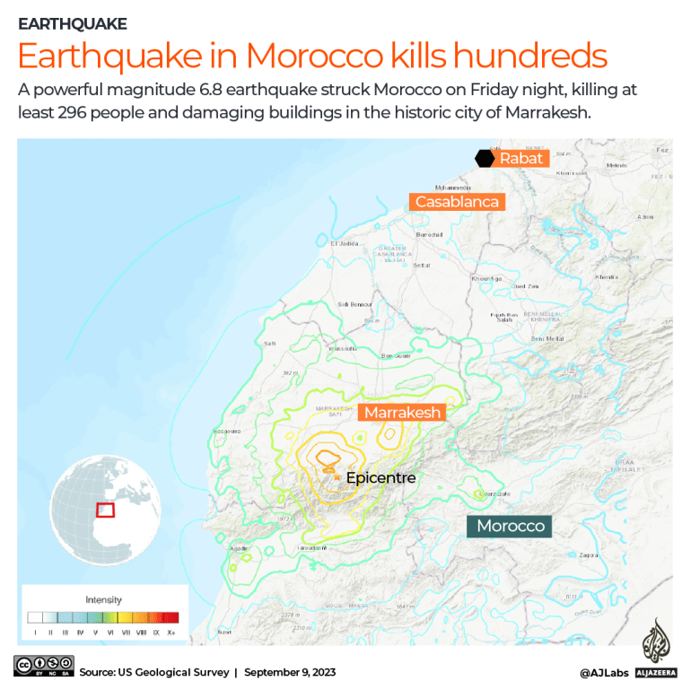 INTERACTIVE Morocco earthquake-1694237185