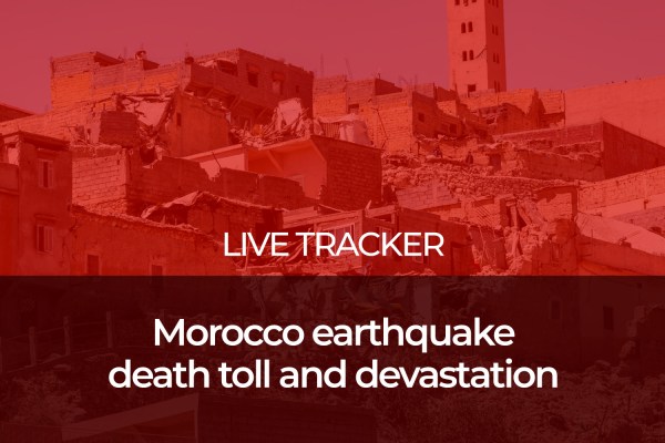 Броят на жертвите от мощно земетресение, което удари района на