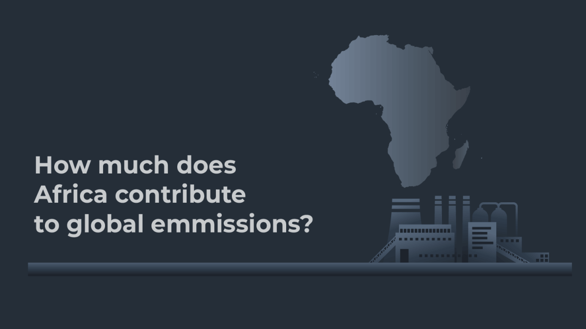 Hoeveel draagt ​​Afrika bij aan de mondiale CO2-uitstoot?  |  Klimaatnieuws