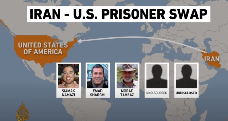Iranian, Americans to be freed