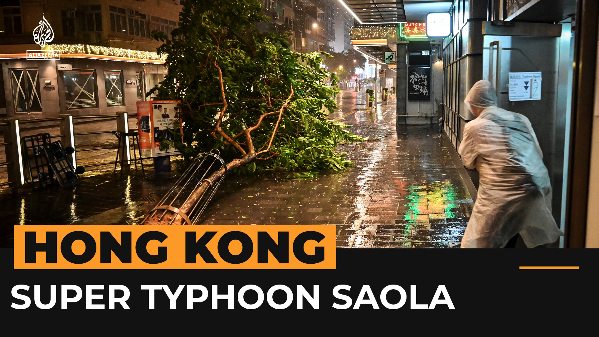 Saola Tayfunu, Hong Kong’u vurduktan sonrasında Çin kıyılarına da ulaştı