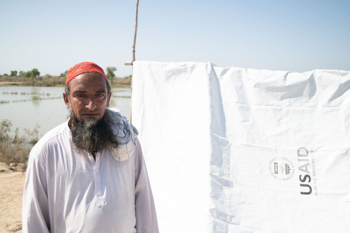 "Even if the floods continue to devastate our village year after year, I have no choice but to stay here. I can't even afford the bus fare to the city, and we have nowhere else to go," Muhammad shared. His village in district Shikarpur has been repeatedly hit by floods in 2010, 2011, 2012 and 2022