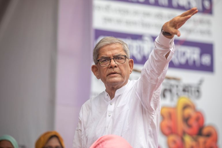 Bangladesh Nationalist Party secretary-general Mirza Fakhrul Islam Alamgir has been detained by police for questioning
