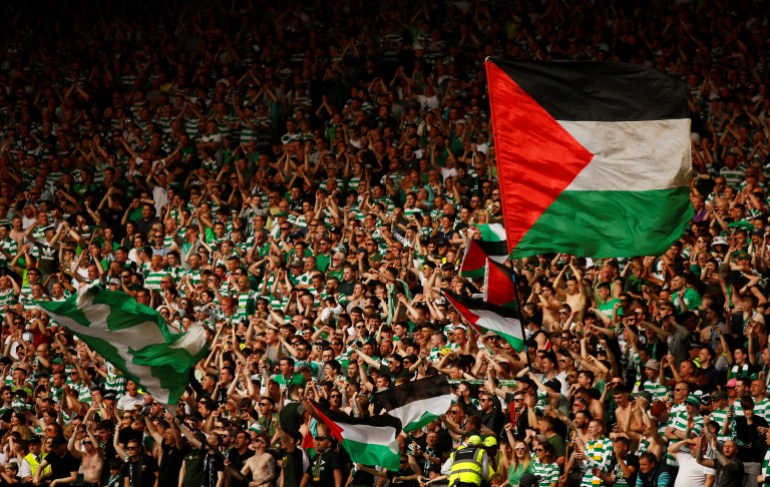 palestine flag celtic