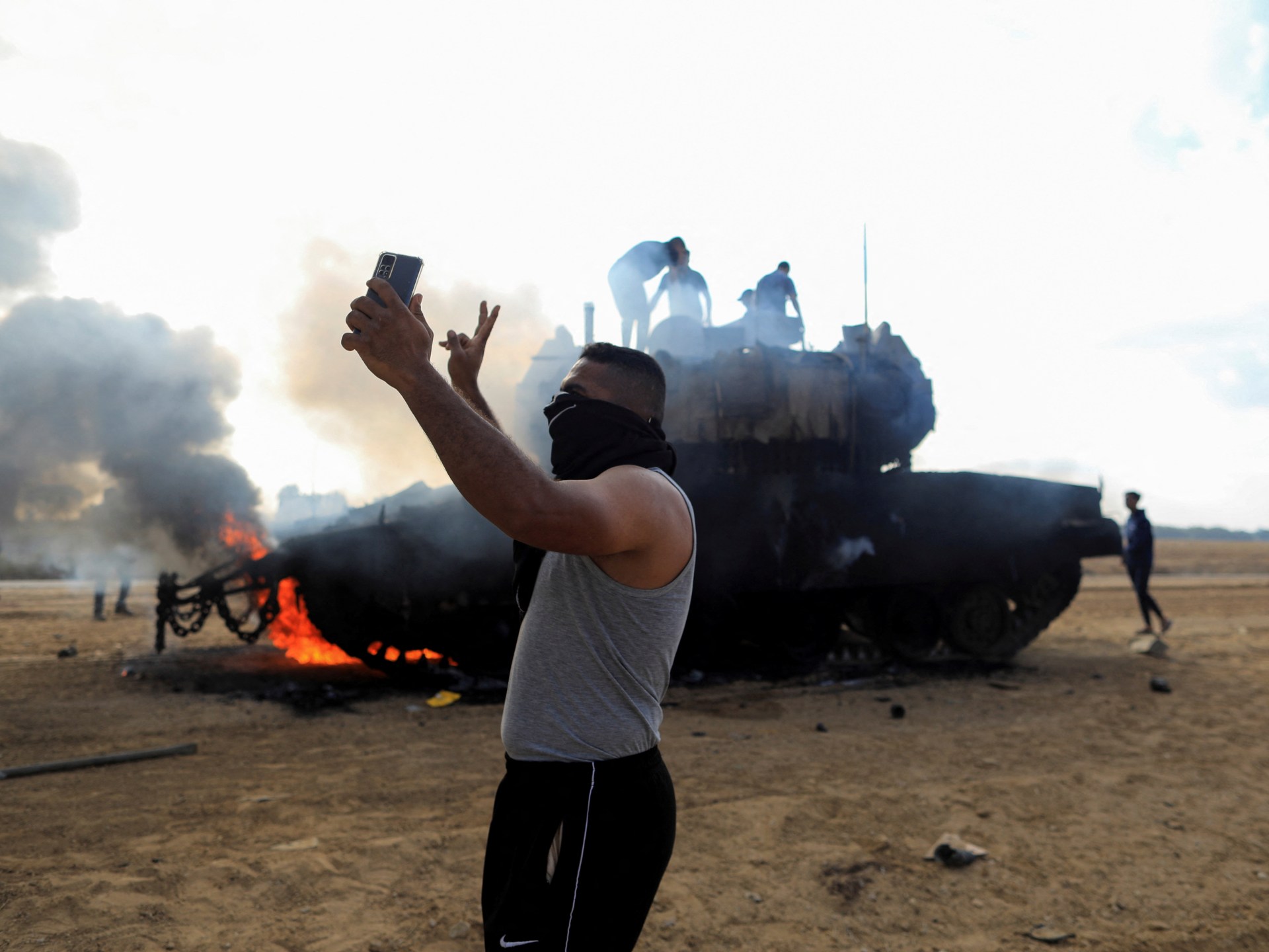 Pejuang Palestina di Israel melaporkan tembakan roket dari Gaza  Berita konflik Israel-Palestina